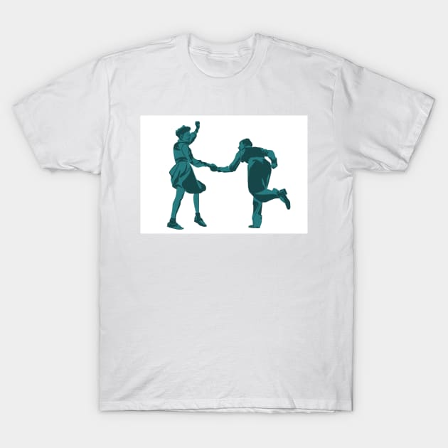 LINDY HOP T-Shirt by beagarcia_art